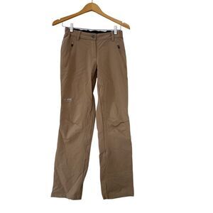 ZO ON Iceland Beige Softshell Performance Athletic Travel Pants